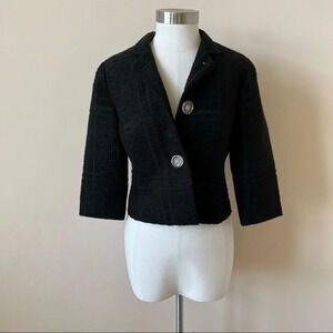 Walter Three button mandarin standup collar blazer 5082